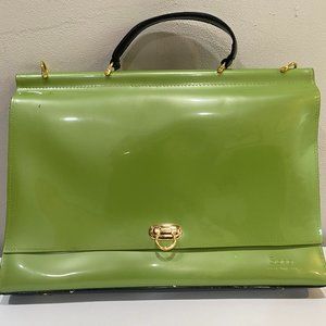Sono London Tokyo Paris Bag - Laptop/Messenger - Patent Leather